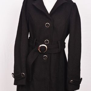 My Michelle Ladies Faux-Wool Coat